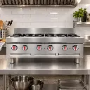 Cocina De Tope 6 Hornillas A Gas De Acero Inoxidable 33x92x87 Cm Iboia (2)_resultado.webp