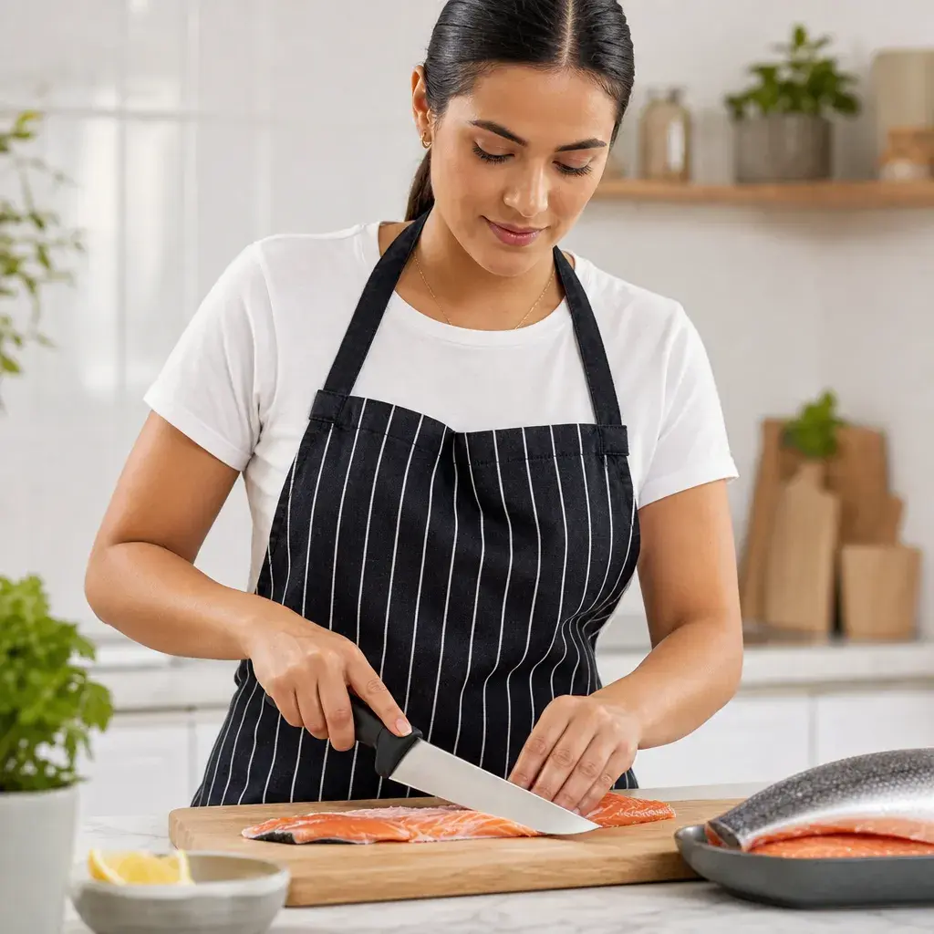 Cuchillo para limpiar - Uso beneficio mujer latina sin marca.webp