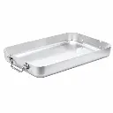 Bandeja Profesional Para Hornear De Aluminio Con Asas Extra Fuerte 60X40X8 Cm Alumware