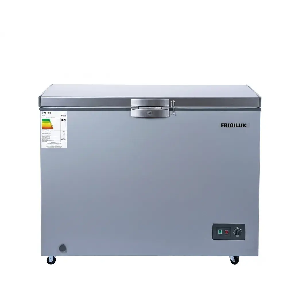 Refrigerador Horizontal De Acero Inoxidable 130x70,5x85Cm 380L Frigilux 