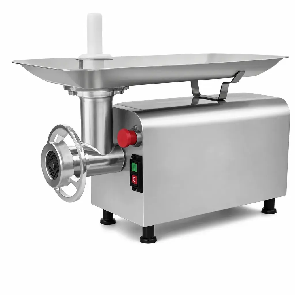 Molino De Carne Profesional De Acero Inoxidable 40x53x80 Cm 2 Hp Senzani