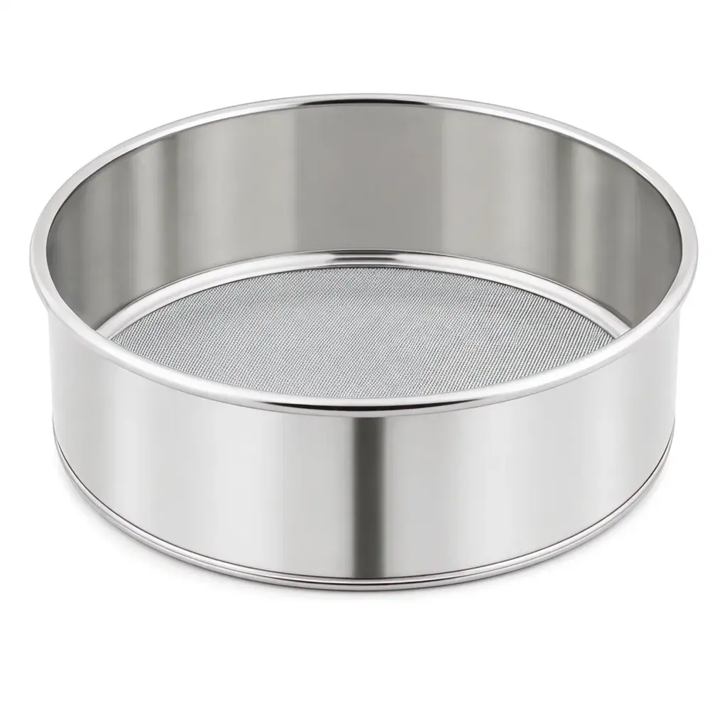 Tamizador Colador De Harina De Acero Inoxidable 15 Cm
