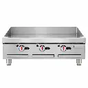 Plancha De Tope A Gas De Acero Inoxidable 33x92x87 Cm Iboia 