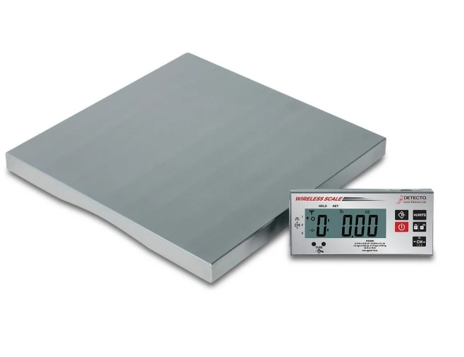 Balanza Digital Inalámbrica En Acero Inoxidable De 30 Kg Detecto Cardinal