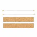 Kit De Dos Resistencia Mas Tela Para Selladora 30Cm Imarca