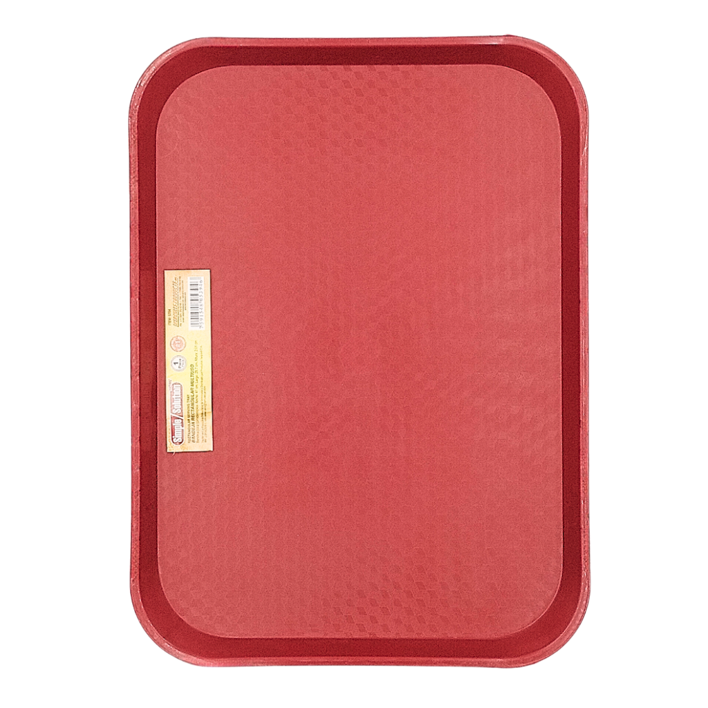 BANDEJA ROJA 40X30 CENTIMETROS SIMPLE SOLUTION