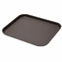 Bandeja Plástica De Fibra Marrón Rectangular 44X34 Cm Alfa Hogar