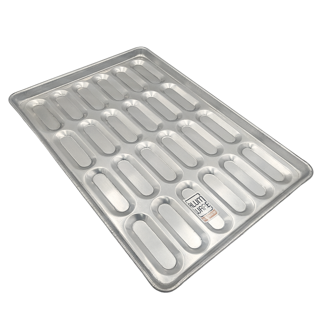 BANDEJA PARA PERROS CALIENTES 65X45 CENTIMETROS ALUMWARE