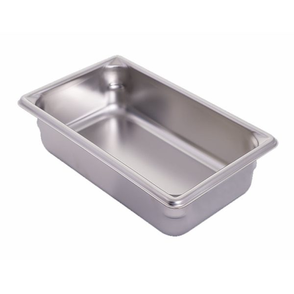 BANDEJA 1 2 ACERO INOXIDABLE 32X26X10 CONTIHOME