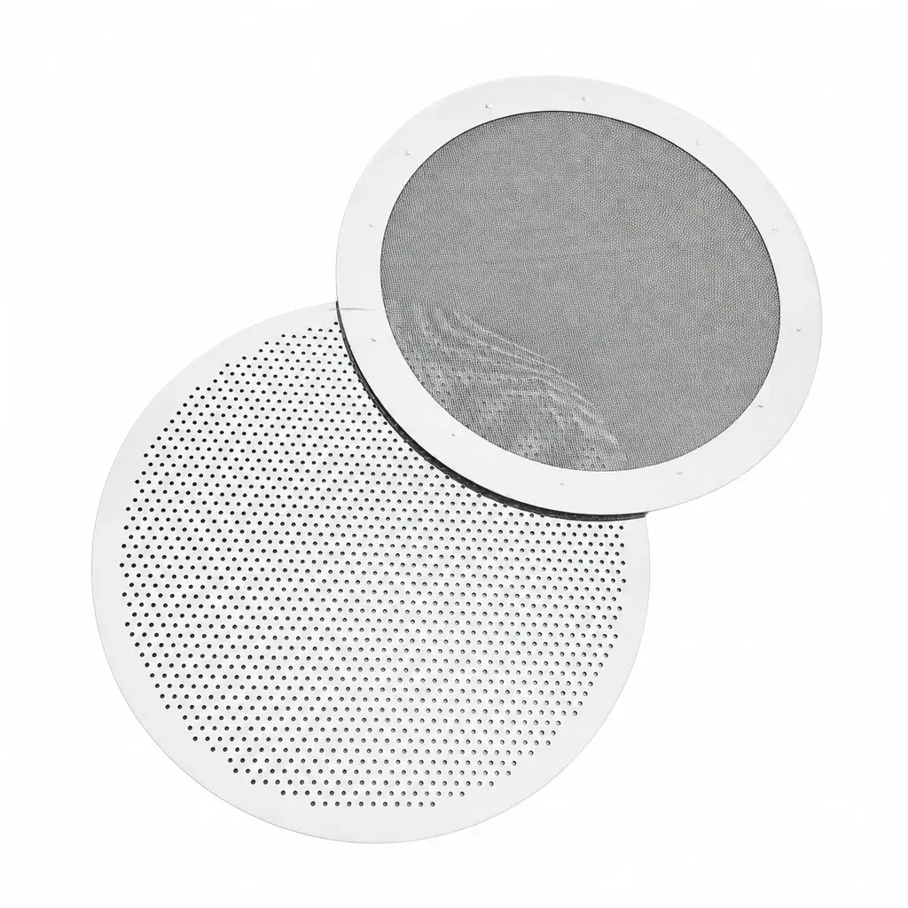 Filtro Para Aeropress Reutilizable De Acero Inoxidable 2 Unidades  Senzani