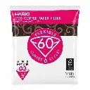 Filtro Para Cafetera V60 De Papel 100 Piezas Hario