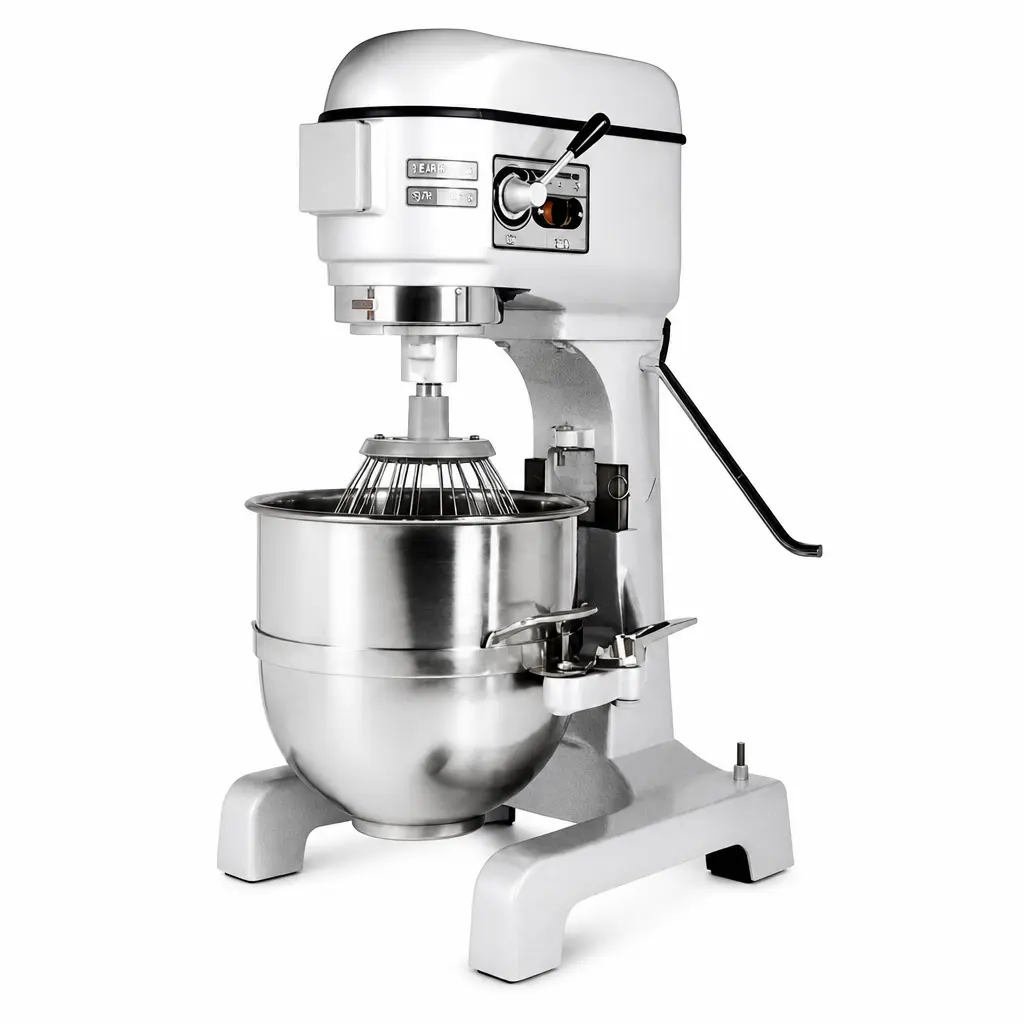 Batidora Planetaria En Acero Inoxidable De 10 L  0,75 Hp Senzani