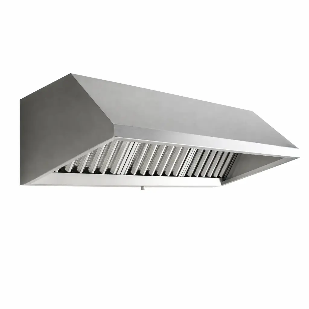 Campana Tipo Cajón Con Filtro De Acero Inoxidable 120x100x50Cm Bredys