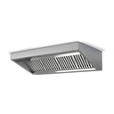 Campana Americana Con Filtro De Acero Inoxidable 120x100x50 Cm Bredys