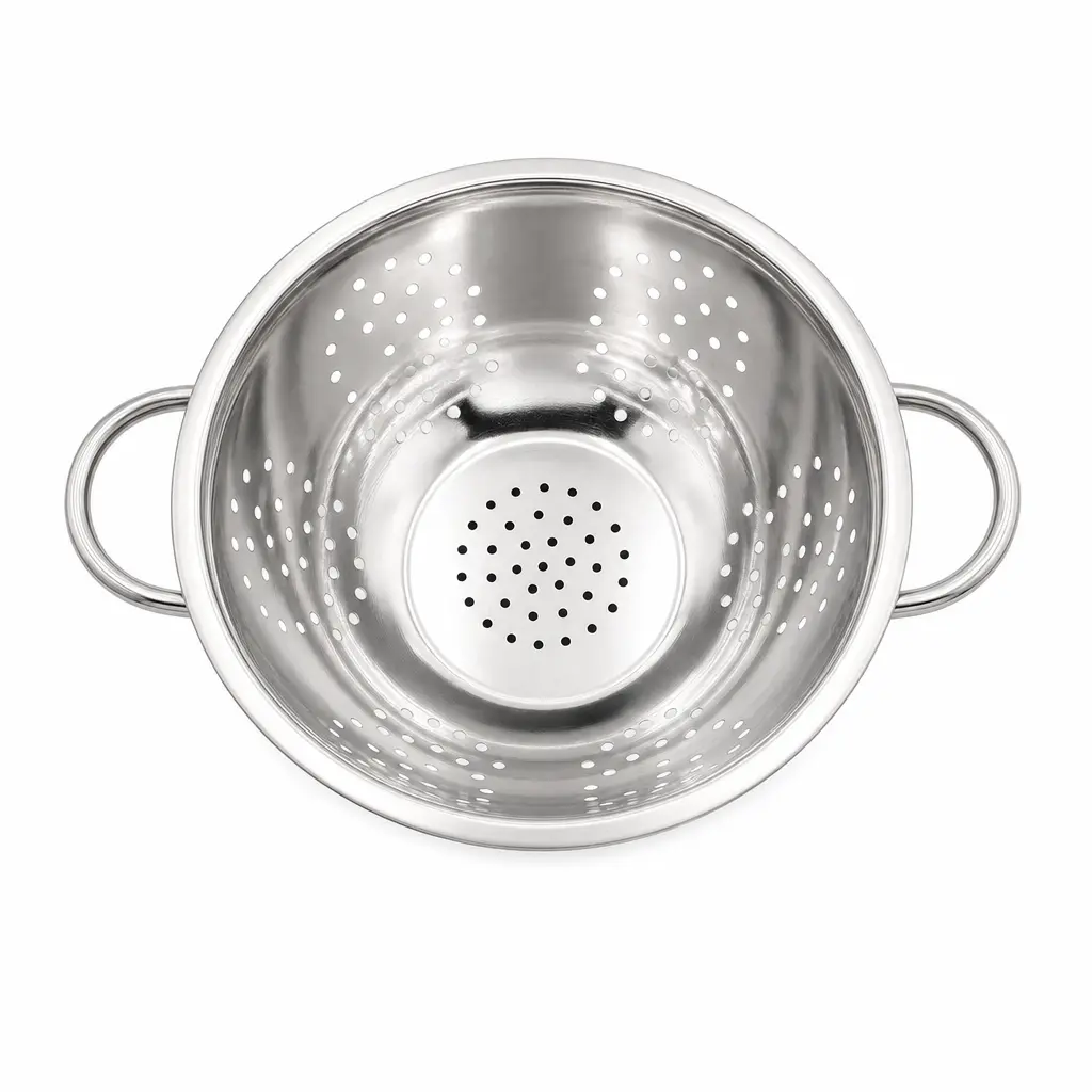 Colador Profundo De Acero Inoxidable 24 Cm Eurochef