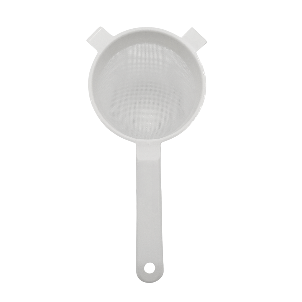 Colador De Plastico Blanco 12 Cm Plasutil