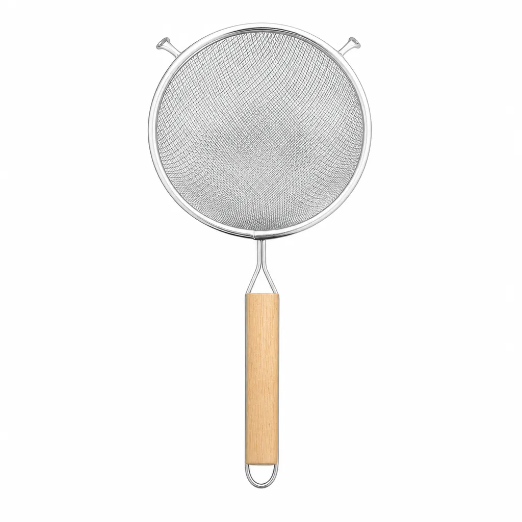 Colador De Doble Malla De Acero Inoxidable 15 Cm Eccomi