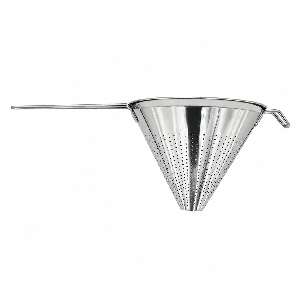 Colador Cónico Malla De Acero Inoxidable 20,3 Cm Meital
