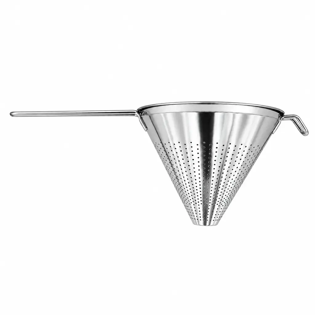 Colador Cónico Malla De Acero Inoxidable 20,3 Cm Meital