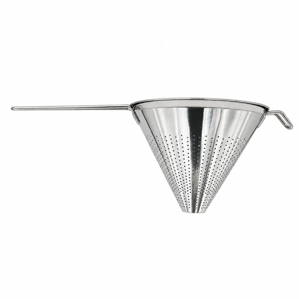 Colador Cónico Malla De Acero Inoxidable 25,4 Cm Meital