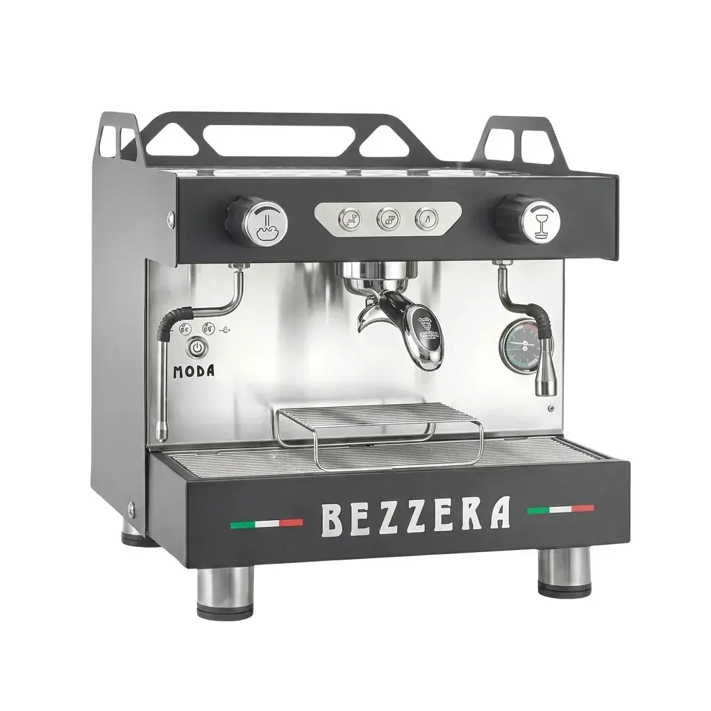 Máquina De Café Espresso Moda En Acero Inoxidable 1 Grupo 220V Bezzera