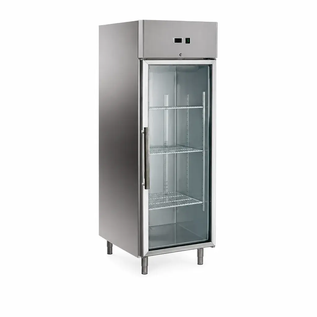 Congelador Vertical Con Puerta De Vidrio 650 L Senzani