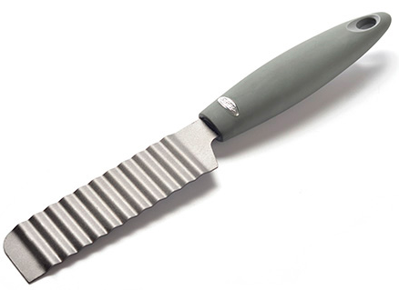 CUCHILLO CORTADOR DE FRUTAS ONDULADO PRESS