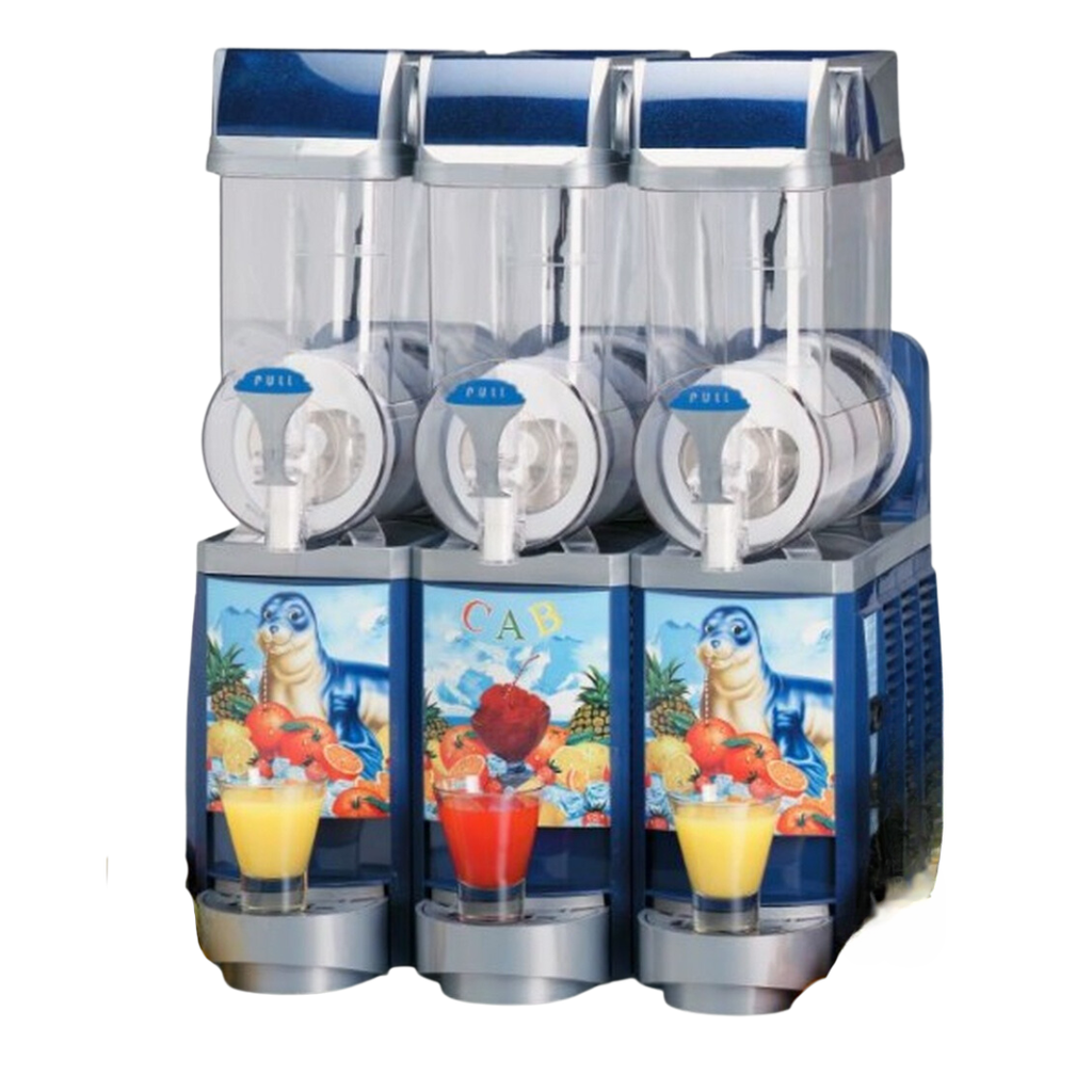 GRANIZADOR DE 3 TANQUES 14 LITROS 110 VOLTIOS FABY