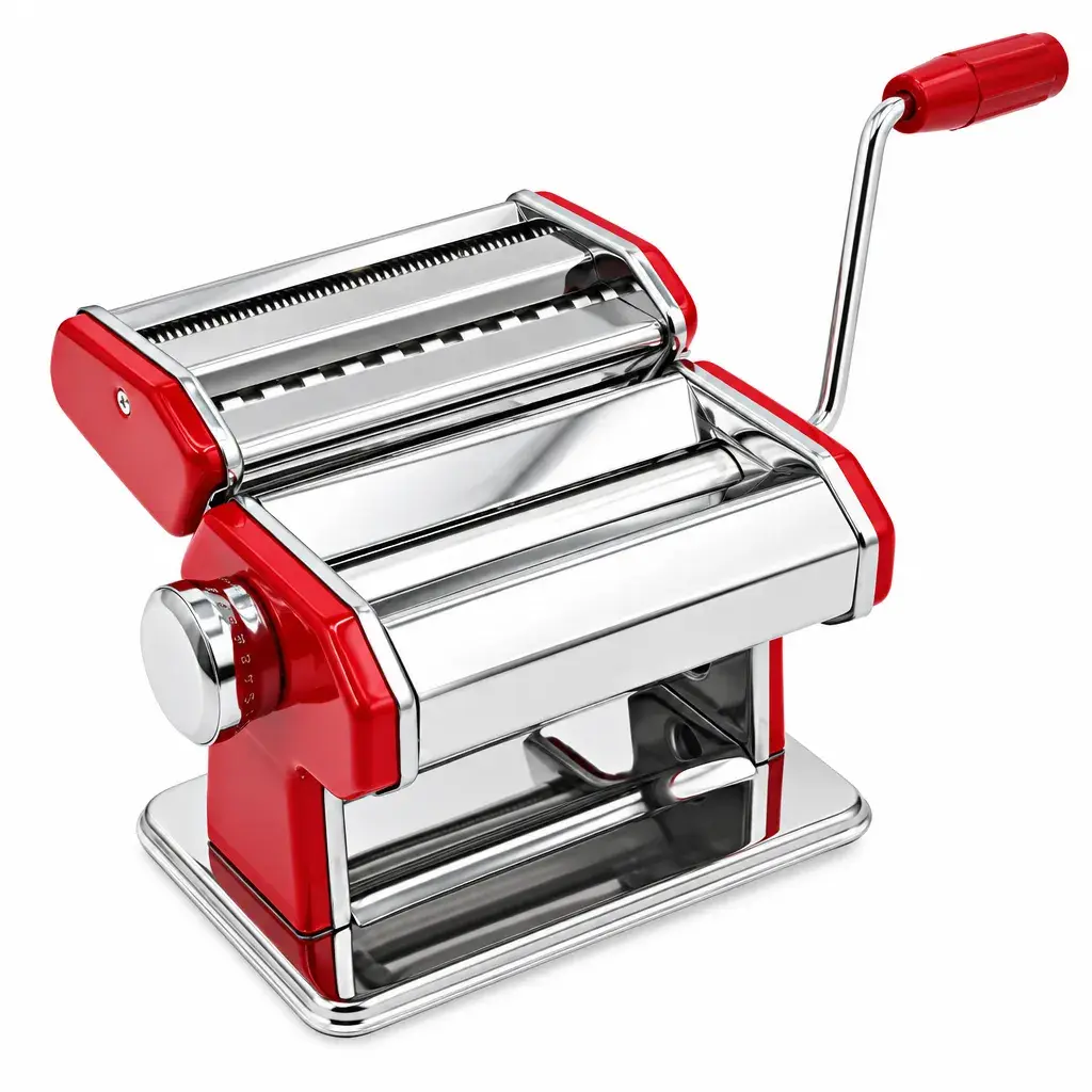 Máquina Manual Para Pasta En Acero Inoxidable Con 4 Opciones De Corte Norpro
