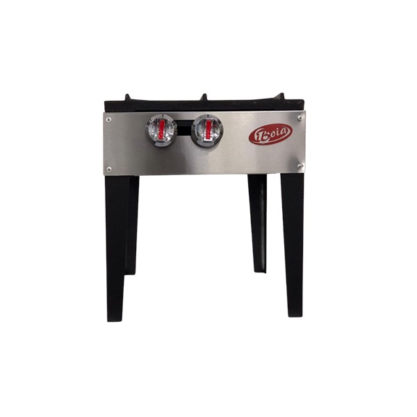 FOGON A GAS DE ALTO RENDIMIENTO DE ACERO INOXIDABLE 35,8 X 57,5 CM IBOIA