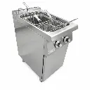 Freidora De Piso Eléctrica De Acero Inoxidable 97 X 40 X 60 Cm 15L 220V Senzani