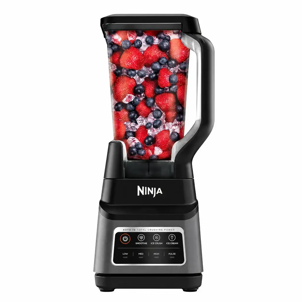 Licuadora Profesional Blender Plus 3 Velocidades 2,1L 1400W Acero Inoxidable Ninja 
