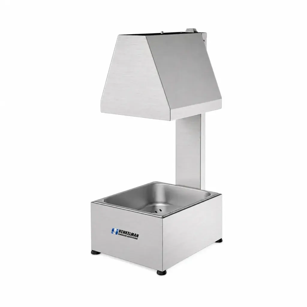 Conservador De Frituras 1 Cesta De Acero Inoxidable 8Lts 33X70,5X37 Cm Senzani