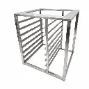 Base Para Horno Grande De Acero 5 Y 8 Bandejas 60X55X90 Cm Senzani