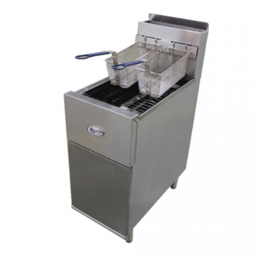 FREIDORA A GAS CON 2 CESTAS 21 LITROS IBOIA