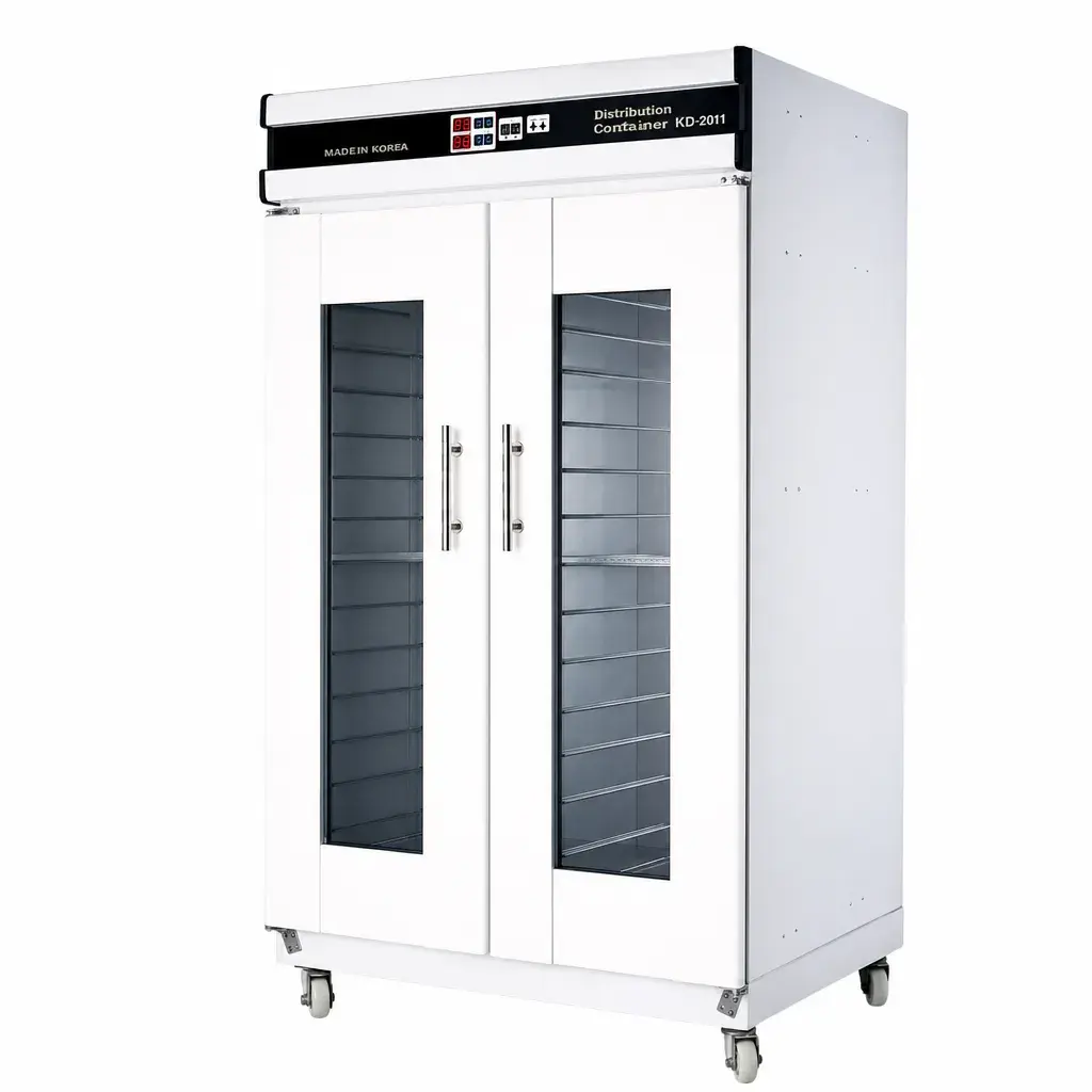 Fermentador 2 Puertas De Acero Inoxidable 98,5x71x18,7Cm 220V Electric Power
