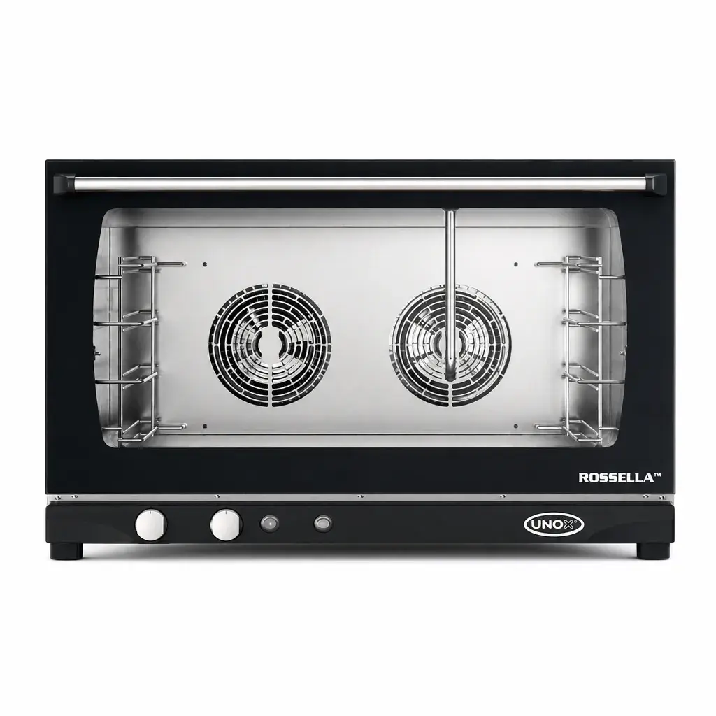 Horno Rossella De Convección Eléctrico Acero Inoxidable 80x60x78 Cm 4 Bandejas Unox 
