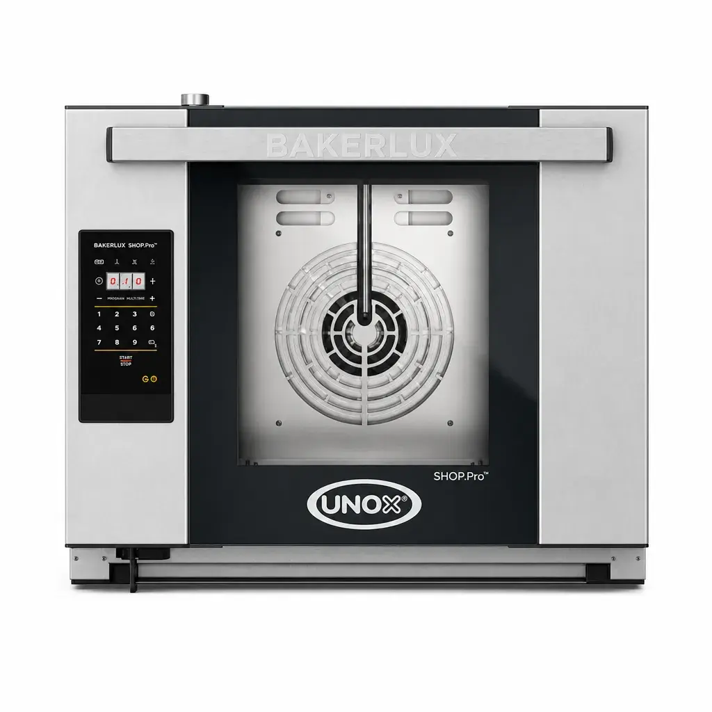 Horno Arianna Go De Convección Eléctrico Acero Inoxidable 60x66.9x50.2 cmCm 4 Bandejas Unox