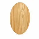 Tabla Ovalada De Madera 35X21X2Cm Incor
