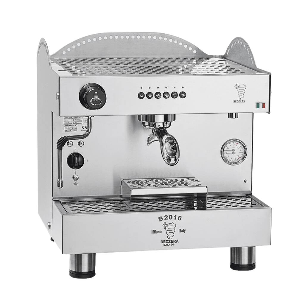 MAQUINA DE CAFE 1 GRUPO 5 LITROS 110 VOLTIOS BEZZERA