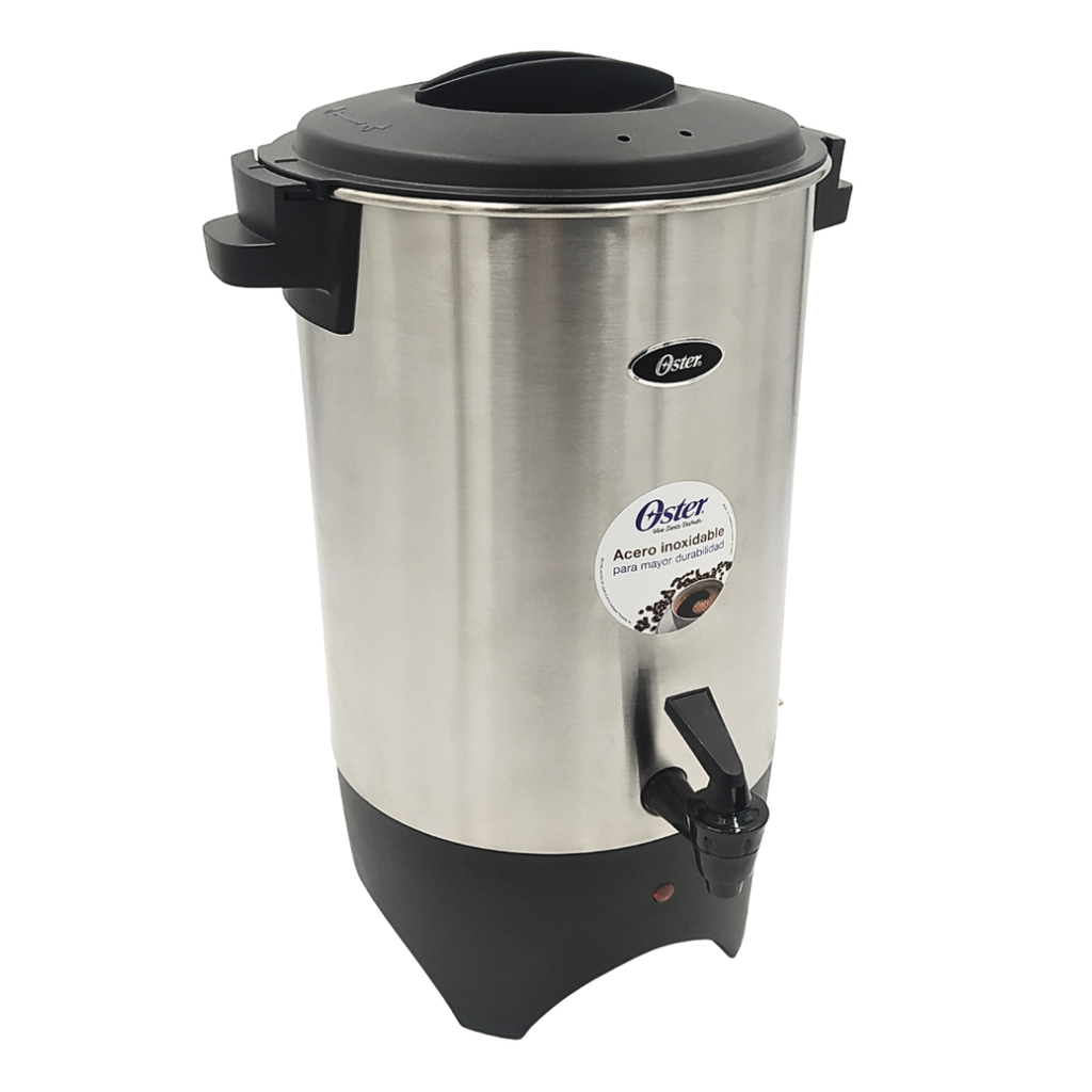Cafetera Tipo Percolador De Aluminio 45 Tazas Oster