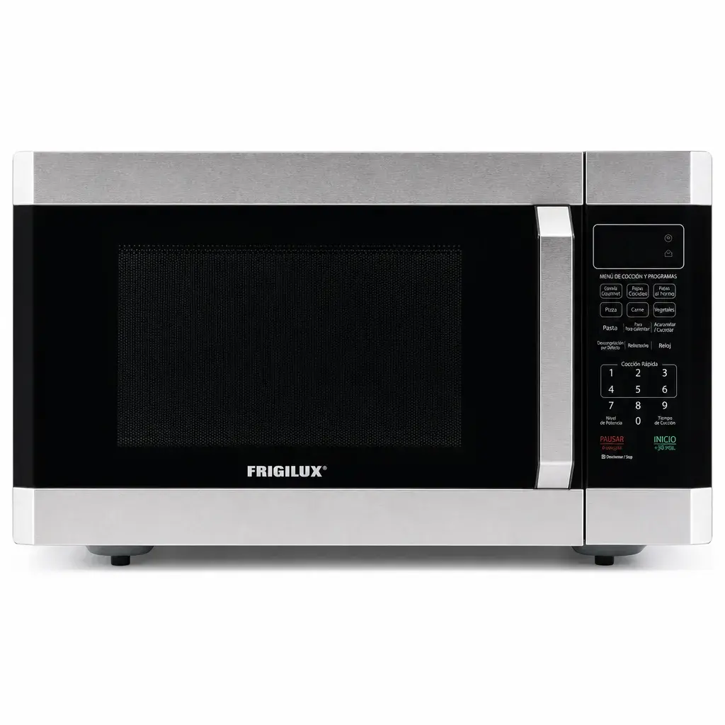 Horno Microondas De Acero Inoxidable 45L 55x48x32,7Cm 1100W Frigilux