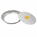 Molde Para Tartaleta Desmontable De Aluminio 28X3Cm Alumware
