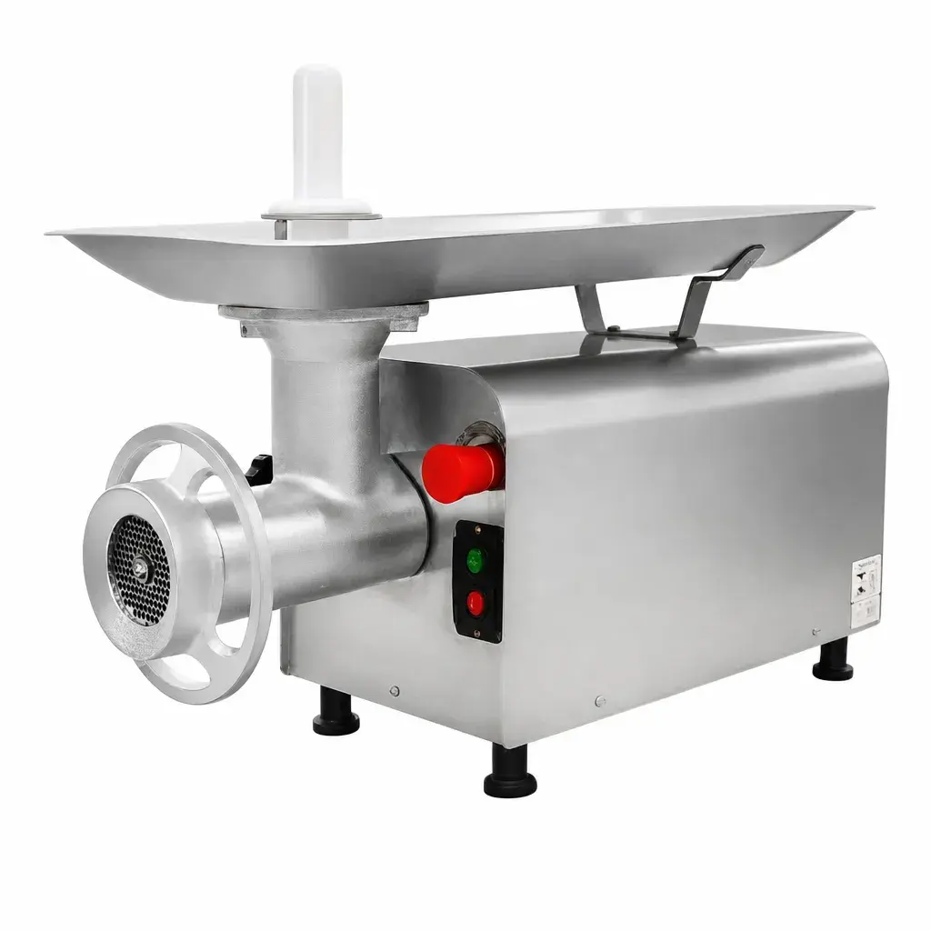 Molino De Carne Industrial De Acero Inoxidable Con Aluminio 33X71X53Cm 1Hp Senzani