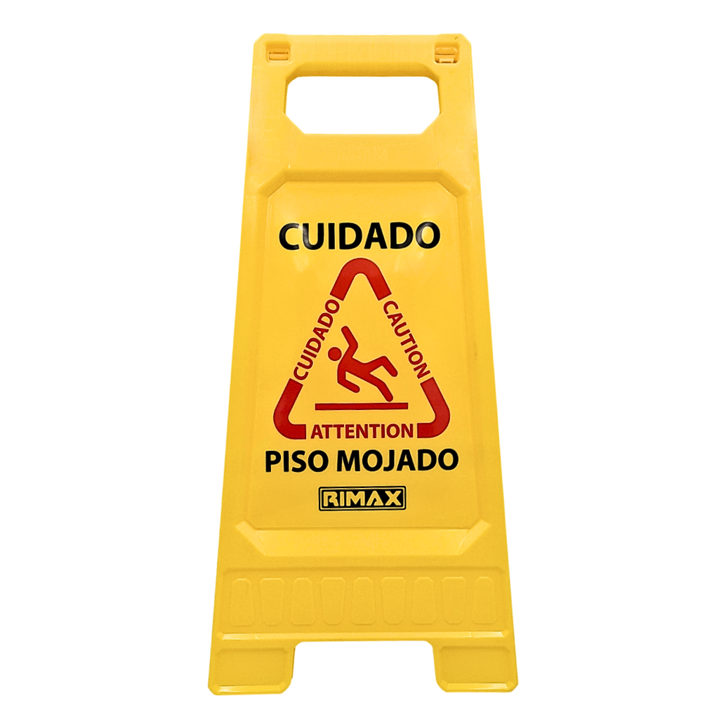 SEÑAL DE PRECAUCION AMARILLA RIMAX