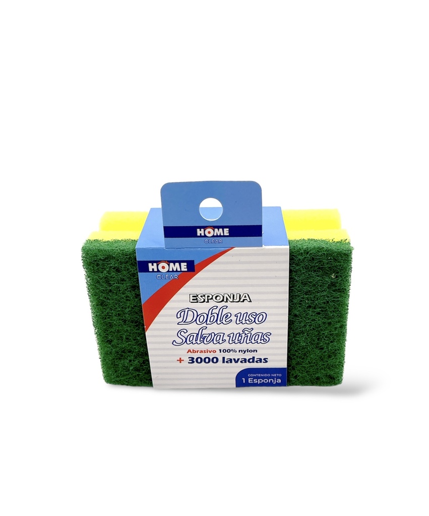 ESPONJA DOBLE USO SALVA UÑAS ALFAHOGAR