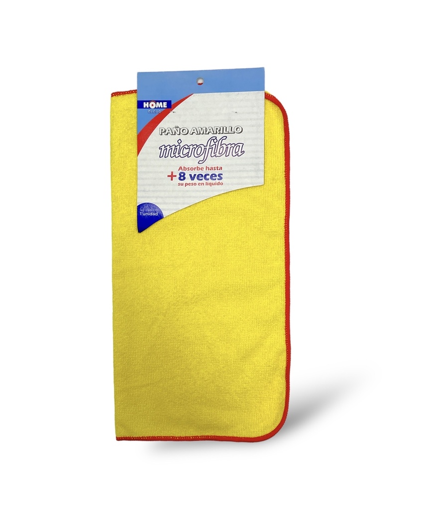 PAÑO AMARILLO MICROFIBRA ALFAHOGAR