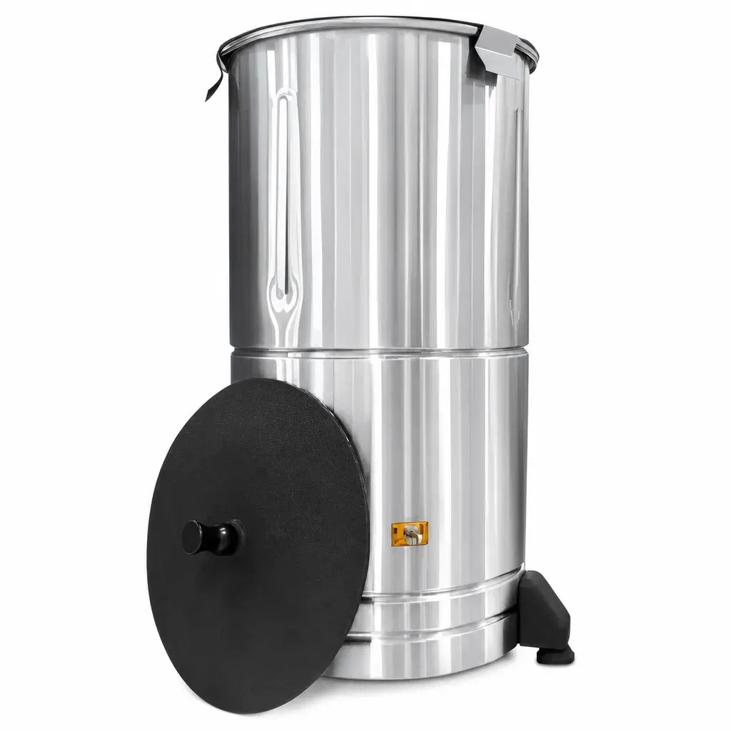 Pelador De Ajo Industrial De Acero Inoxidable 6Kg 60X49X40Cm Senzani