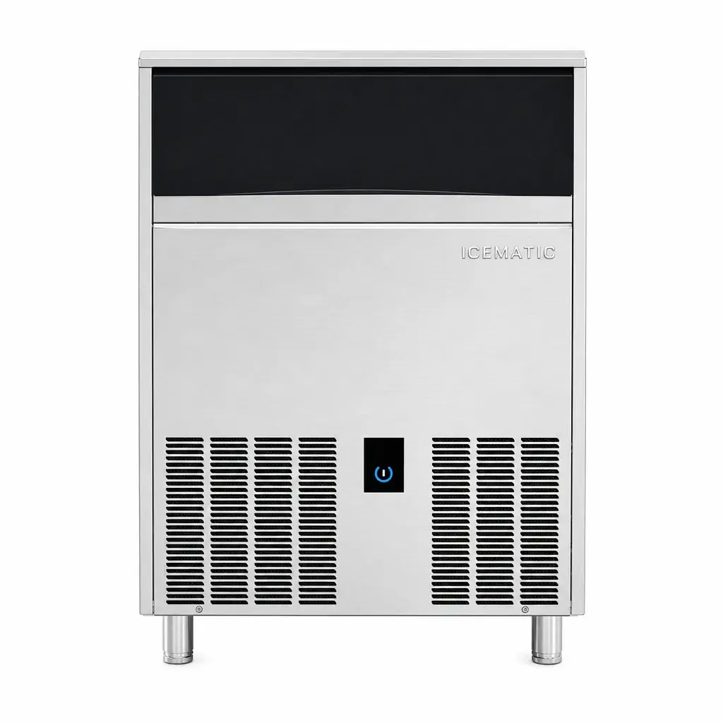Fabricador De Hielo De Acero Inoxidable 70x58x99,5Cm 90Kg 220V Icematic