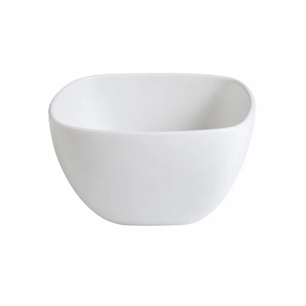 Bowl Cuadrada De Cerámica 12x12x7 Cm Corona